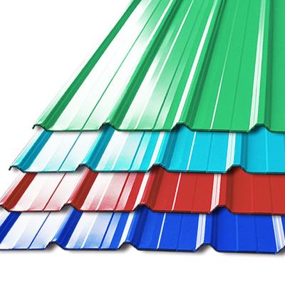 China Pre - Painted Galvalume Steel Building Roof Tiles / Aluminum Roof Sheet For Warehouse for sale