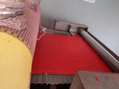 China Epoxy Polyester Red Color Powder Coating Powder For Aluminium Profile for sale