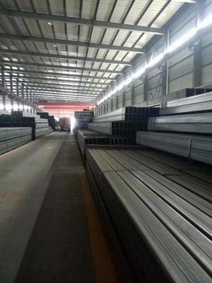 China Square Hollow Steel Pipe Made By Hot Dipped Galvanized Steel Coil 100 X 100 mm for sale