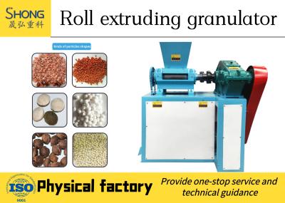China Línea de producción de fertilizantes de granulador de extrusión de rollo No es necesario secar Moldeado por extrusión de una sola vez en venta