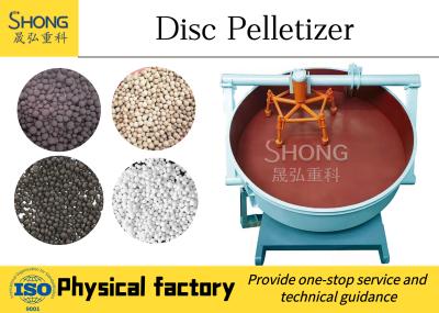 China SOP Carbon Steel Fertilizer Granule Machine / 380V Pan Granulation Process for sale