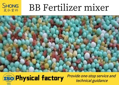 China 8-10t/h Bulk Blending Fertilizer Machines , NPK fertilizer production line for sale