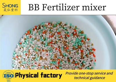 China Semi-automatic BB Fertilizer Production Line In Fertilizer Making Plant for sale