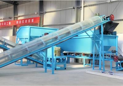 China When producing 1 ton -20 tons per hour organic fertilizer powder granule production line equipment for sale