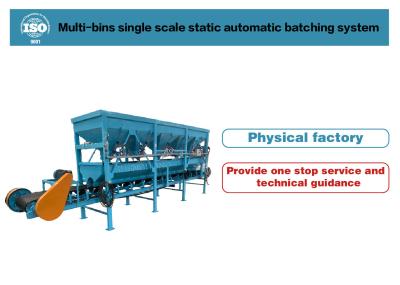 中国 1T/h Fully Automatic Batching System Stainless Steel Batching Equipment With 50L Hopper Capacity 販売のため