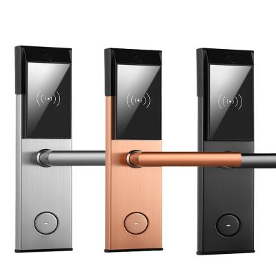 China Easloc Electronic Digital Door Lock FCC Key Card Door Lock For Hotels for sale