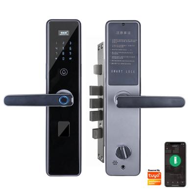 China App Smart Fingerprint Door Lock Entry M1 Card Electronics Digital for sale