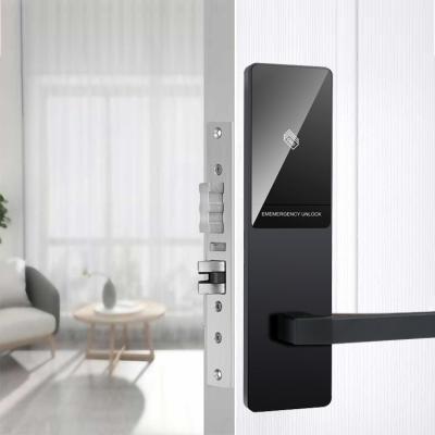 China Cerradura de puerta elegante digital del sistema de hotel de cerradura de puerta de la llave electrónica de la oficina electrónica con el tirador de puerta en venta