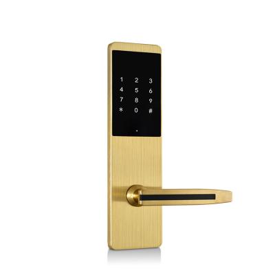 China Electronic Password Apartment Smart Door Lock Rfid Card Digital for sale