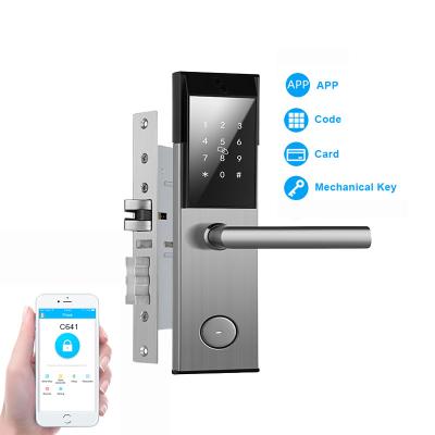 China Apartment 71mm Password Door Locks 4Pcs AA Keyless Digital Door Lock for sale