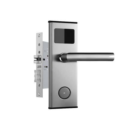 China Keycard Rfid Hotel Door Lock System 240mm Electronic Card Lock System for sale