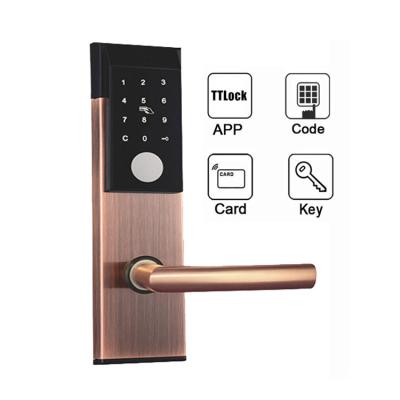 China 4 Ways Apartment Smart Door Lock TT Smart Deadbolt Door Locks for sale