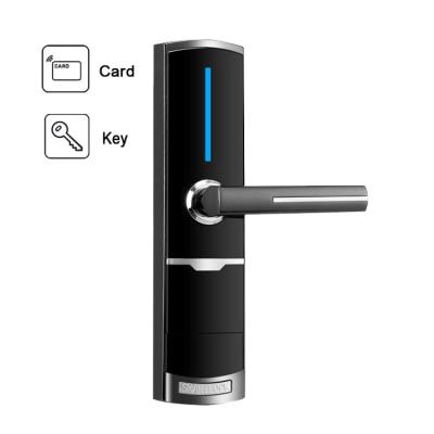 China Room Security Rfid Key Card Door Locks Electronic FCC Smart Digital Door Lock for sale
