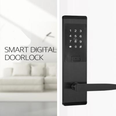 China Stainless Steel 8X AAA Electronic House Locks 6V Smart Lock With App for sale