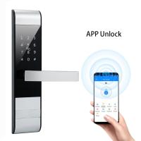 China Cerradura de Smart Wifi de la tarjeta de la cerradura de puerta del telclado numérico de la pantalla táctil del apartamento BLE M1 en venta