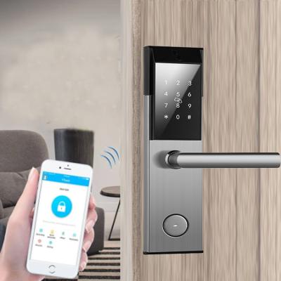 China Ss Apartment Smart Door Lock PMS Smart House Lock TT Lock APP Control for sale