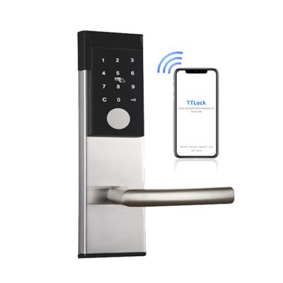 China FCC Electronic Keypad Door Lock 77mm Home Smart Door Lock for sale