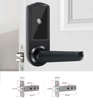 China Cerradura de puerta de las cerraduras de puerta de la llave electrónica de DC 6V del hotel Sus304 RFID Digital en venta