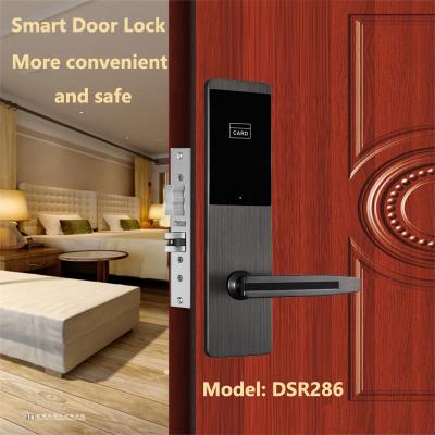 China Security Intelligent Hotel Keyless Swipe Card Door Lock For Hotel Project for sale