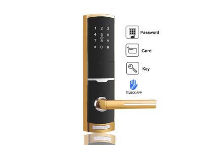 China Fechadura da porta Keyless da bateria com senha do hotel de apartamento da fechadura da porta do teclado numérico de Wifi à venda