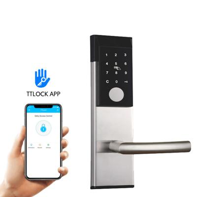 China ODM Security Smart Lock Apartment Door DC 6V Password Code Card for sale
