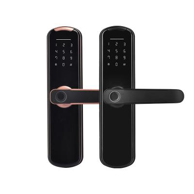 China DC6V Smart Fingerprint Door Lock Password IP45 Bluetooth Wifi For Home for sale