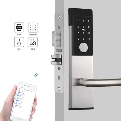 China 45mm Thickness Keyless Digital Door Lock DC6V AA Alkaline For Home Hotel for sale