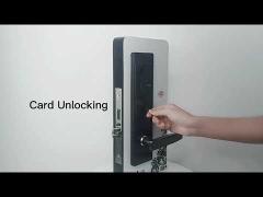 FCC Card Access Door Lock System Hotel Stainless Steel Electronic lock