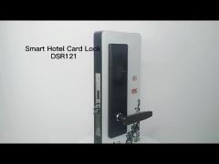 Electronic Mifare Intelligent Door Lock Sus304 Key Card Door Lock