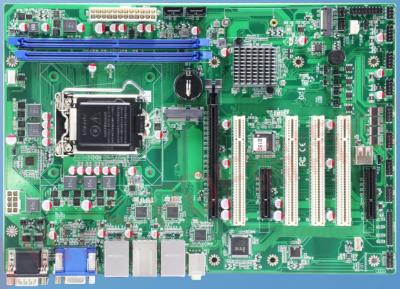 中国 電気駆動の産業用 ATX マザーボード ATX-B150AH36C 3 LAN 6 COM VGA HDMI 販売のため