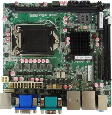 China ITX-H110AH2AA 10 COM 10 USB Mini ITX Motherboard / Gigabyte H110 Mini Itx PCIEx16 Slot for sale