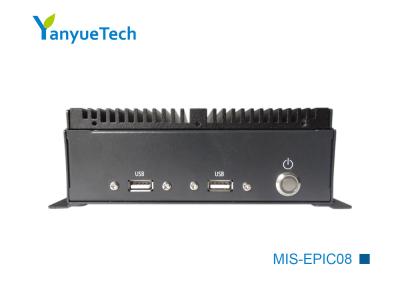 China MIS-EPIC08 Fanless Box PC  Board Stick 3855U Or J1900 Series CPU Double Network 2 Series 4 USB for sale