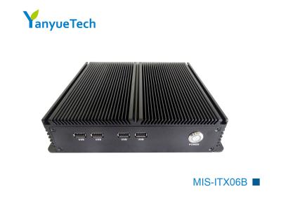 Chine PC Fanless de boîte de MIS-ITX06B/4ème unité centrale de traitement incorporée Fanless de série de la génération collée par carte de circuit imprimé I3 I5 I7 U 2 séries à vendre