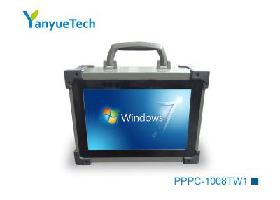 China CPU ultrabaja de la serie del poder U de la PC industrial portátil PPPC-1008TW1/de la goma industrial portátil del tablero del ordenador en venta