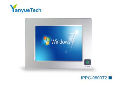 China IPPC-0803T2 8 Inch Industri PC Touch / Touch Panel Computer J1900 CPU Dual Network 3 Series 5 USB for sale