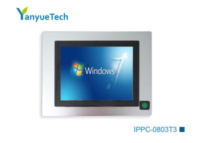 China IPPC-0803T3 8 Inch PC Touch Panel Capacitive Touch HM76 Chip Notebook CPU Dual Network 3 Series 5USB for sale