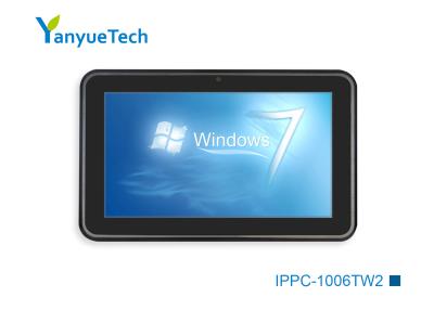 China 10.1 Inch Industrial Touch Panel PC Capacitive Screen J1900 3805U CPU 2LAN Thin Design for sale