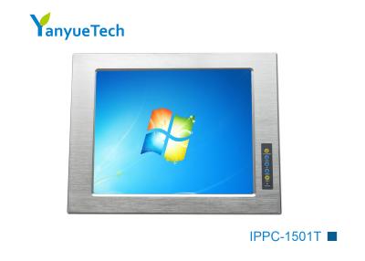 China Ippc-1501T 15“ Industriële Aanrakingscomité PC 1 de Uitgebreide Desktop cpu van de Groefsteun I3 I5 I7 Te koop