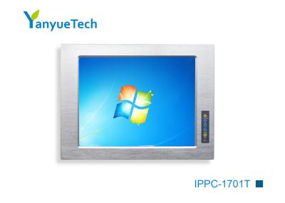 China Ippc-1701T 17“ Industriële PC-Touch screenmonitor 1 de Uitgebreide Desktop cpu van de Groefsteun I3 I5 I7 Te koop