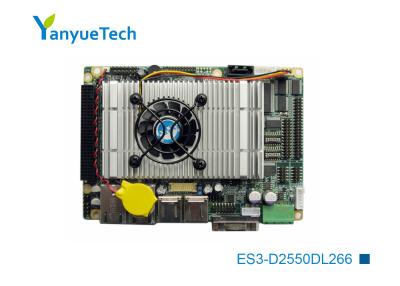 中国 ES3-D2550DL266 Sbcシングル・ボードのはんだ付けされた機内Intel® D2550 CPU 2LAN 6COM 6USB PCI-104 販売のため