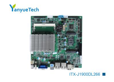 Chine Mini Itx d'ITX-J1900DL266 Mainboard/Itx mince d'Intel mini soutenant jusqu'à 8GB SDRAM 1×SATA à vendre