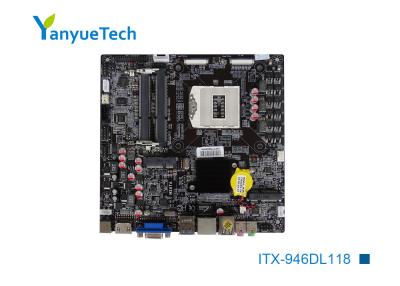 China ITX-946DL118 enrarecen mini gráficos discretos de la CPU de la GEN Intel del zócalo 946 de la ayuda del tablero del Itx los 4tos en venta