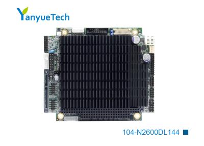 Cina La scheda madre 104-N2600DL144 PC104/Intel industriali ha basato la memoria del CPU 2G dello sbc Intel N2600 in vendita
