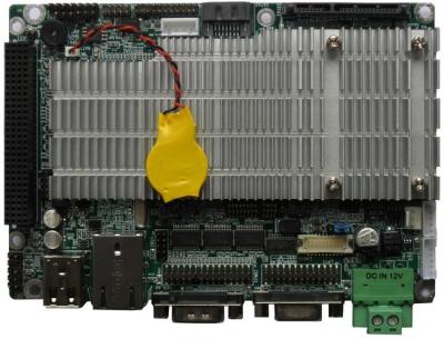 中国 ES3-N455DL146はIntel® N455 N450 CPUの上ではんだ付けされる3.5インチのシングル ボード コンピュータおよび1G Memroy PCI-104費やします 販売のため