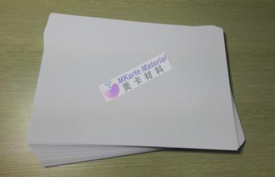 China MGI Digital printing sheet MMP-G1/Digital printable PVC sheet for card production/Digital print PVC sheet for sale