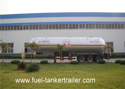 China Reboque anídrico do transporte do lpg da amônia de 3 eixos pelo material de Q370R à venda