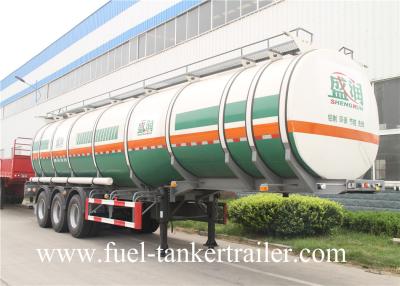 China General Freight Transport Mobile Vehicles Diesel Fuel Tank Trailer With 3 Axle for sale