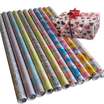 China 30inch x 120inch  80gsm coated paper wholesale gift wrapping  paper tissue paper for sale