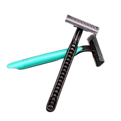 China Disposable Razor with 2 or 3 blades MAN maquina de afeitar Handle Shaving machine face shaver OEM customized for sale