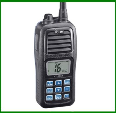 China VHF Marine Two Way Radios Waterproof M23 ICOM transceiver for sale